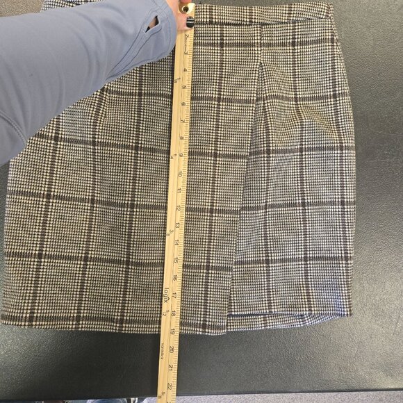NWT Heartloom Jaxon Academia Preppy Schoolgirl University Plaid Mini Skirt XL Bl - Picture 7 of 12